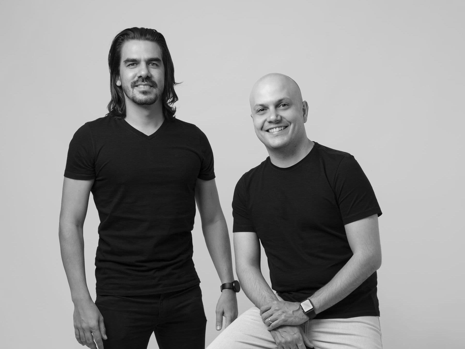 Dupla de arquitetos responsáveis pelo projeto do Cidade Aruna